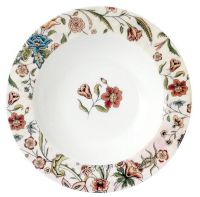 Миниатюра: Тарелка суповая 21,5см 300мл Flora фарфор