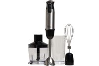 Миниатюра: Блендер 1000Вт,мерный стакан 600мл,измельчитель,венчик,13 скоростей,турбо режим,черный
