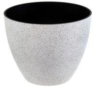 Миниатюра: Кашпо пласт. 3,1л (190*190*150мм) Гортензия белое