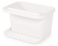 Миниатюра: Подставка для моющих средств пласт. 215*150*130мм, для губки, диспенсера