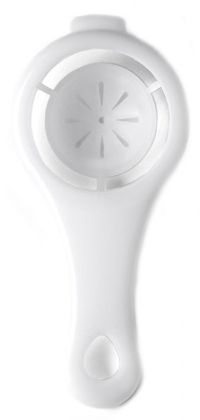 Миниатюра: Сепаратор для яиц (отделитель яичного желтка) пласт. 13*6*2см Доляна белый