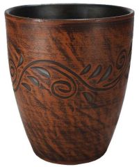 Миниатюра: Стакан 0,3л 6*9см, Вьюнок керамика