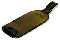 Миниатюра: Тарелка стекло 30*15,5см,форма бутылки «Селена»