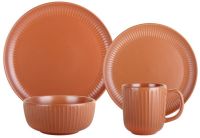 Миниатюра: Набор столовый 16пр Costa brick фарфор