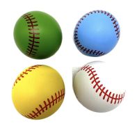 Миниатюра: Мяч 6см попрыгун разноцветные теннисный принт mk-8