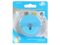 Миниатюра: Держатель пробки для ванной пласт. 6*6*3см, на присоске