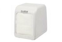 Миниатюра: Диспенсер настольный для салфеток пласт. (130*131*100мм), (Система N2) LAIMA белый