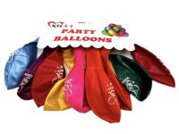 Миниатюра: Шары воздушные (надувные) 10шт Поздравляю! разноцветные (блистер) 028-2GYH