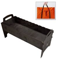 Миниатюра: Мангал сталь 700*280*130мм, разборный, в сумке (вес 14,5кг)