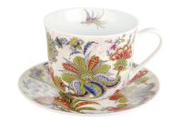 Миниатюра: Набор чайный 2пр 370мл Jumbo Bright Ornamental фарфор