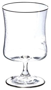 Миниатюра: Бокал для коньяка 250мл хр. стекло Марко Бутео золото Богемия