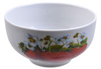 Миниатюра: Пиала фарфор 500мл Клубника (6)