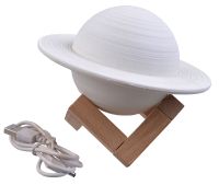Миниатюра: Лампа настольная (ночник) сенс.LED USB д.13см Планета