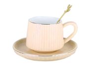 Миниатюра: Набор чайный 2пр 200мл фарфор