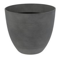 Миниатюра: Кашпо пласт. 15л (310*310*272мм) Берилл светло-серое
