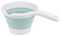 Миниатюра: Ковш силикон 1л, складной, пласт. ручка Флекс морская волна