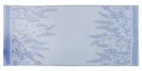 Миниатюра: Полотенце 30*70см пестротканное Веточка лаванды