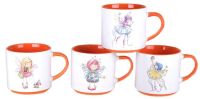 Миниатюра: Кружка 320мл микс фарфор