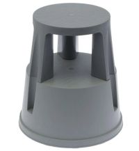 Миниатюра: Стремянка-табурет пласт. 45*38*38см, на колесах (под нагрузкой статична), 2 ступени, до 150кг