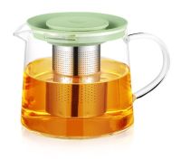 Миниатюра: Чайник заварочный стекло 1000мл стекл. с фильтром AMPLE