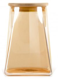 Миниатюра: Банка для сыпучих 750мл стекло, бамбук крышка