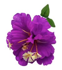 Миниатюра: Цветок искусственный Гибискус 45см фуксия OD-16@