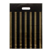 Миниатюра: Пакет 38*45 ПВД 50мкм Золотая Полоса