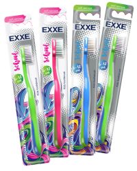 Миниатюра: Зубная щетка детская EXXE School, мягкая