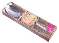 Миниатюра: Ложка чайная сувенирная нерж. 15,2см Лучшая дочка подар. упаковка