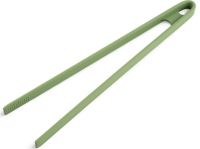 Миниатюра: Щипцы кулинарные (кухонные) силикон 29,5см, мет. каркас, силикон ручки Attribute OLIVE