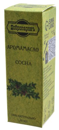 Миниатюра: Масло для бани Сосна 10мл Добропаровъ