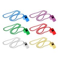 Миниатюра: Свисток на бусах, пластик, 84см