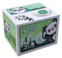 Миниатюра: Копилка 9*12*10см «Панда прячет монетку» менаническая