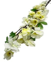 Миниатюра: Цветы искусственные Букет Ветка Сакуры 63см белая 24-VET-1@