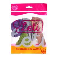 Миниатюра: Шары воздушные (надувные) 5шт латекс. «Хром», металл,цвет микс