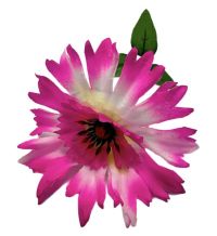 Миниатюра: Цветок искусственный Астра 40см Розовый с бел.серединой OD-4@