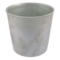 Миниатюра: Хлебная форма ал. 110*88мм (350гр), круглая Пасха серая матовая @