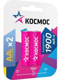 Миниатюра: Аккумулятор R6 1900mAh Ni-MH BL2 Космос