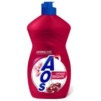 Миниатюра: Средство для мытья посуды 450гр AOS Сочная вишня