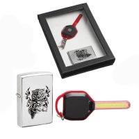 Миниатюра: Набор подарочный Тигр (зажигалка и брелок с фонариком)