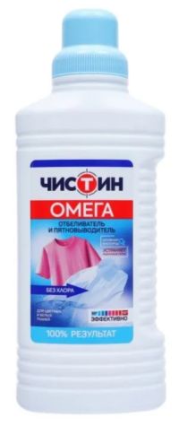 Миниатюра: Отбеливатель 950мл жидкий ЧИСТИН Омега, без хлора