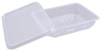 Миниатюра: Контейнер одноразовый 500мл 132*186*35мм прямоуг. с/кр. набор 100шт@