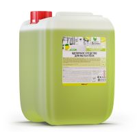 Миниатюра: Средство для мытья полов 20кг, щелочное, концентрат, зеленое, запах лимон Прохим