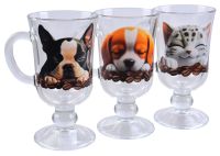 Миниатюра: Кружка 200мл стекло Глинтвейн Кофейные сны@