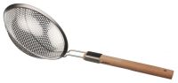 Миниатюра: Сито нерж. 18см, дер. ручка, крупная сетка ASTELL