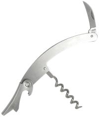 Миниатюра: Штопор нерж. 18,5см, рычажный, пласт. накладки на рычагах Regent CUCINA