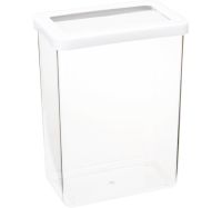 Миниатюра: Емкость для сыпучих продуктов пласт. 2,5л (160*100*210мм), высокий, герметич. крышка СТЕП