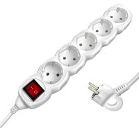 Миниатюра: Удлинитель 5 гнезда 3м с заземлением с выключателем ENGY Гранд
