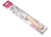 Миниатюра: Нож кухонный нерж. 8,5см (овощной), пласт. ручка TalleR