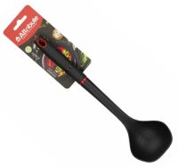 Миниатюра: Ложка разливательная (половник) нейлон 33,5см, мерная шкала, нейлон ручка Attribute ESTILO (6)